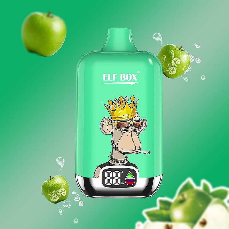 ELF box digitale 12000 puff 0% 2% 3% 5% Nicotina Display LED Sigarette elettroniche usa e getta