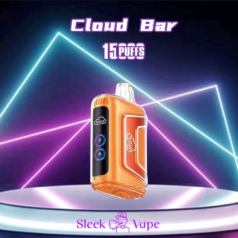 Cloud Bar 15000 Puffs 2% 3% 5% Nikotin Uppladdningsbar Engångs Vape