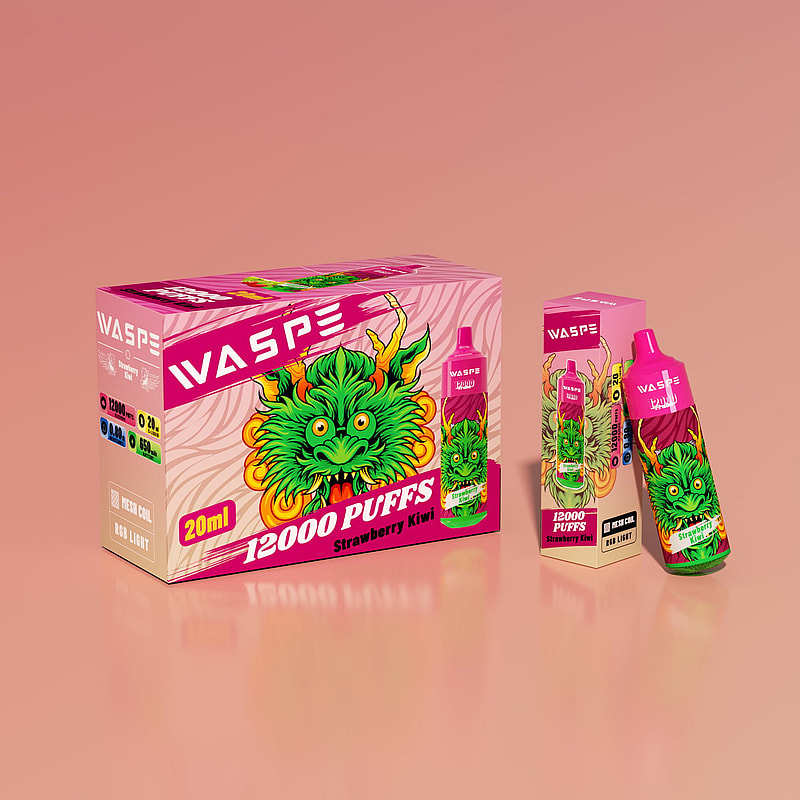 WASPE 12000 Puffs Disposable Vape New Electronic Cigarette Pen