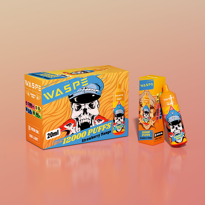 WASPE 12000 Puffs Disposable Vape New Electronic Cigarette Pen
