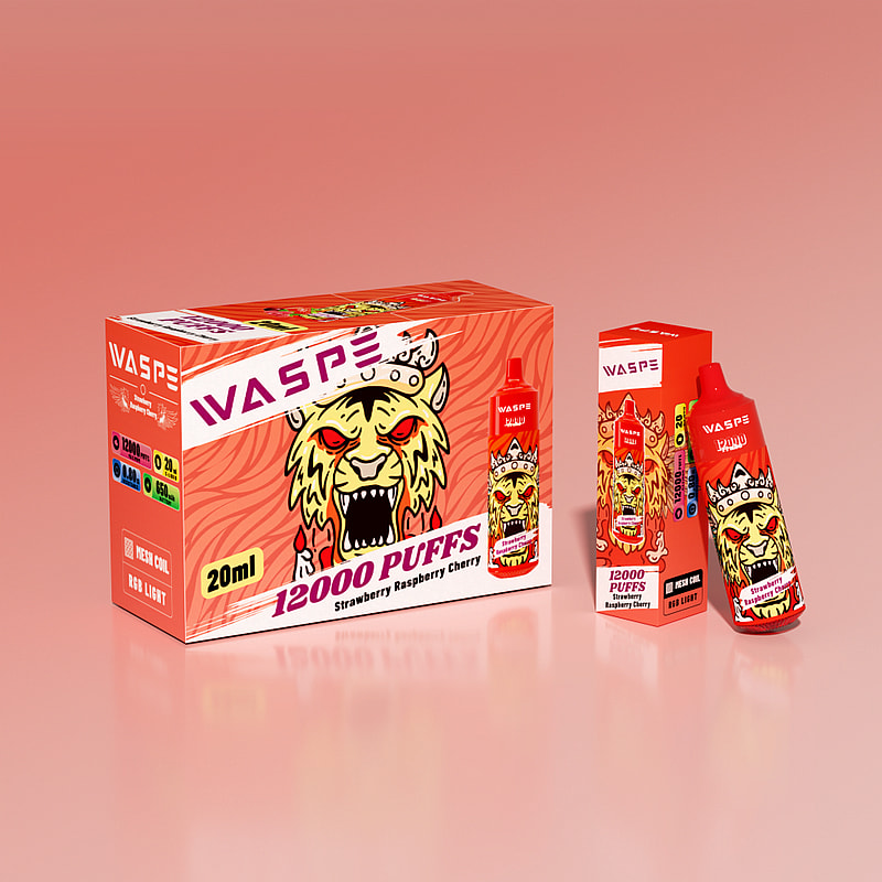 WASPE 12000 Puffs Disposable Vape New Electronic Cigarette Pen
