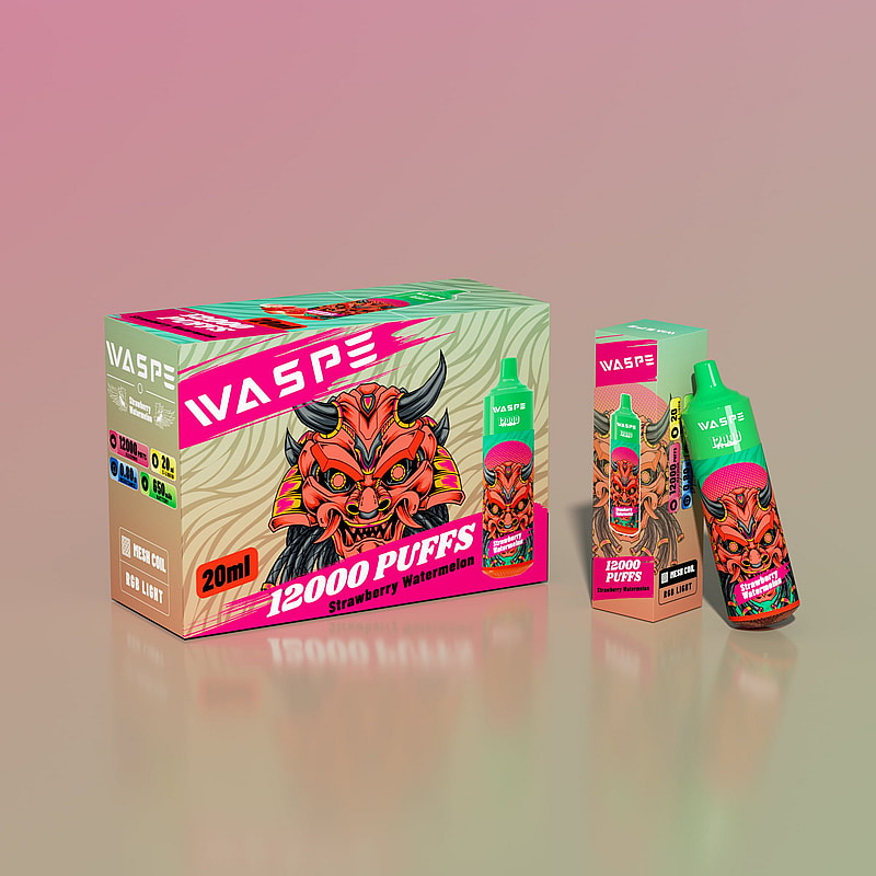 WASPE 12000 Puffs Disposable Vape New Electronic Cigarette Pen