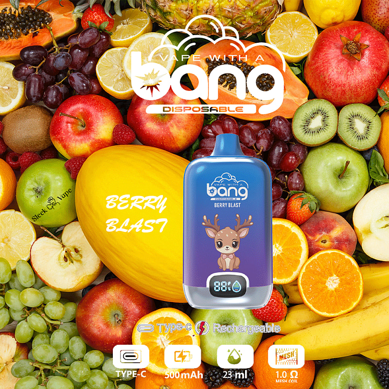 Bang Digital Box 15000 bouffées New Electronic Cigarette Disposable Vape Pen