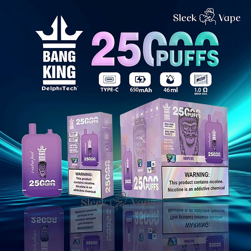 Bang King 25000 Puffs Double Warehouse Disposable Vape Pod
