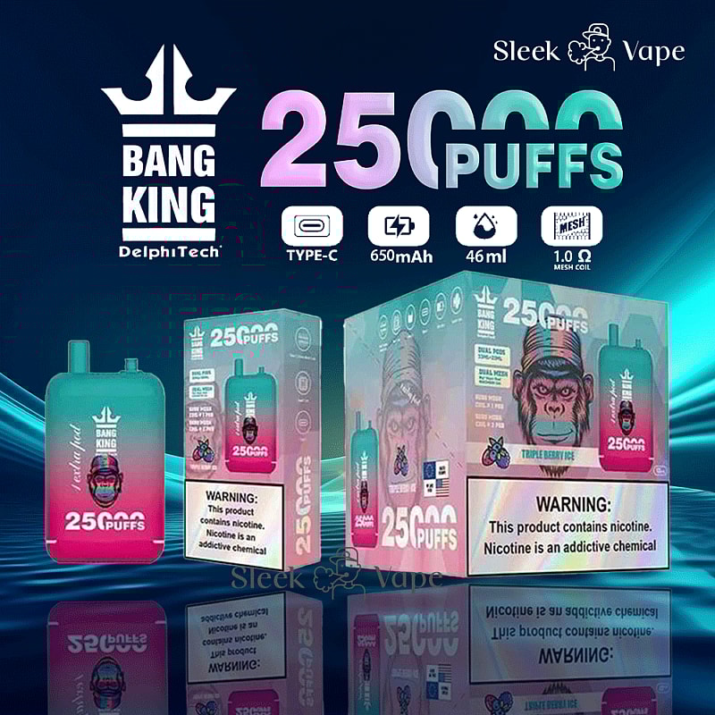 Bang King 25000 Puffs Double Warehouse Disposable Vape Pod