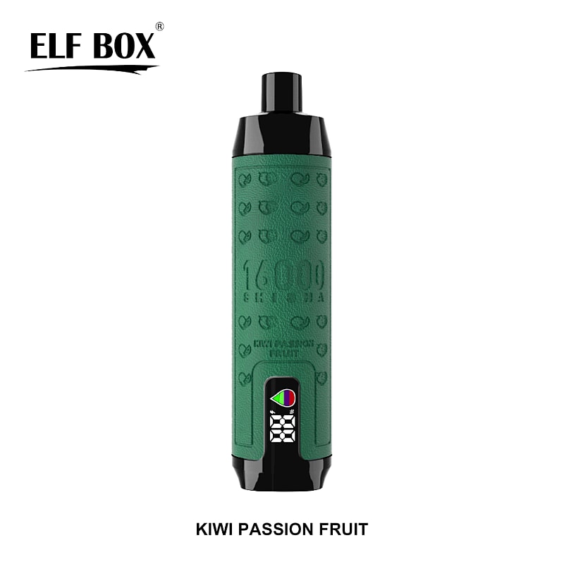 ELF BOX SHISHA 16000 Puffs Vapeador Desechable de Cuero