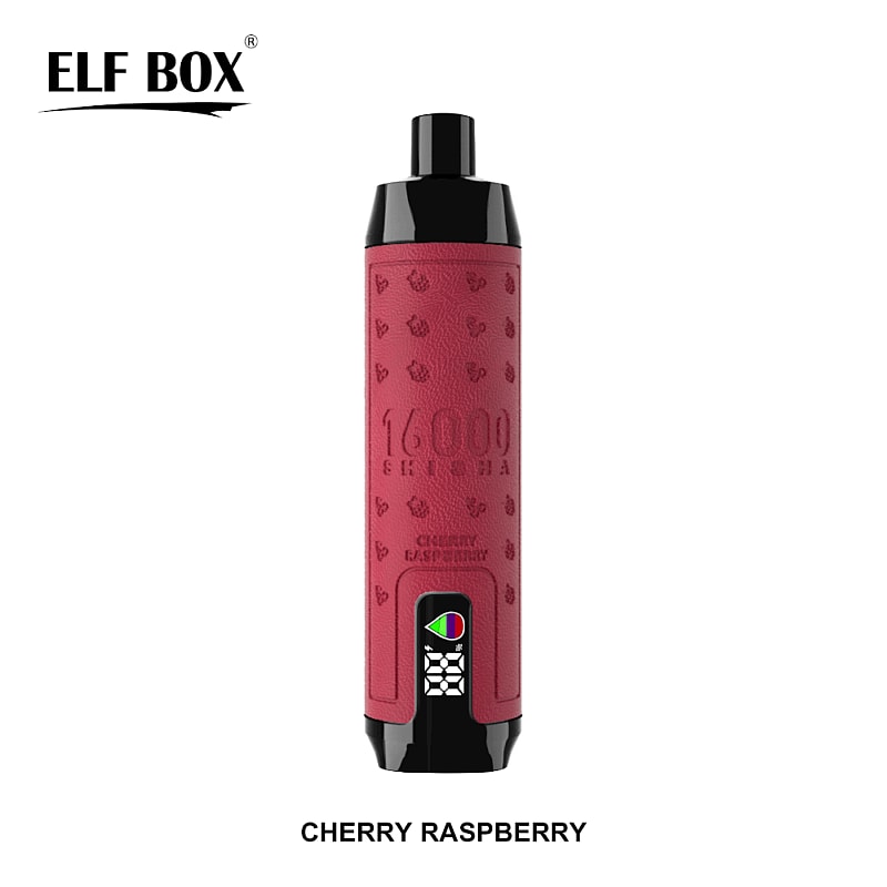 ELF BOX SHISHA 16000 Puffs Vapeador Desechable de Cuero