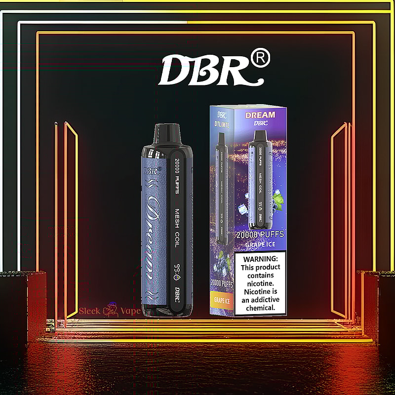DBR Dream Bar 20000 20K Puffs DTL Leather Disposable Vape Pen