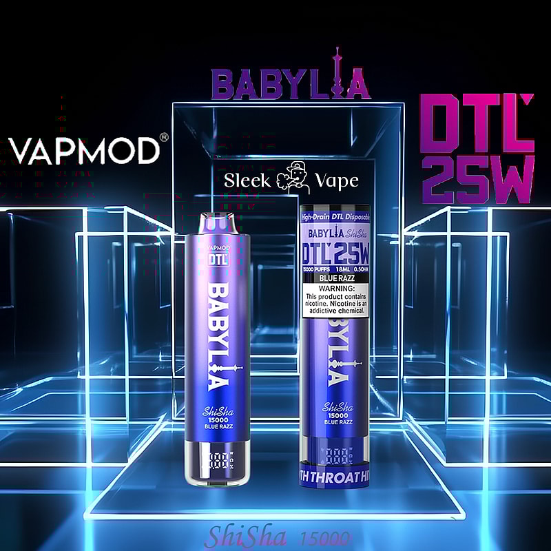 VAPMOD BABYLIA 15000 15K Puffs DTL Leather Disposable Vape Pen