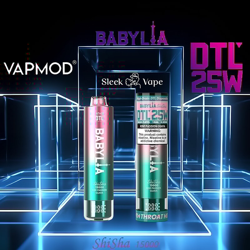 VAPMOD BABYLIA 15000 15K Puffs DTL Leather Disposable Vape Pen