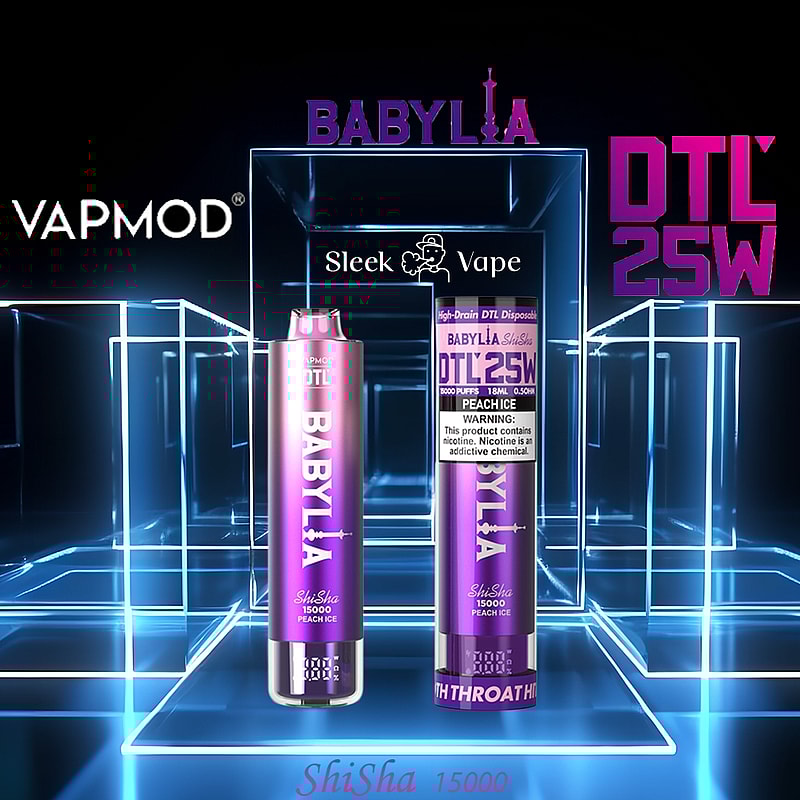 VAPMOD BABYLIA 15000 15K Puffs DTL Leather Disposable Vape Pen