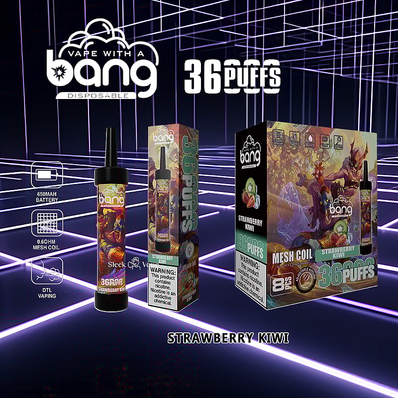 Bang 36000 36K Puffs 0% 2% 3% 5% Nicotine Newest Disposable Vape Pen
