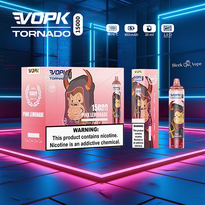 VOPK Tornado 15000 15K boccate Penna da Vapore usa e getta