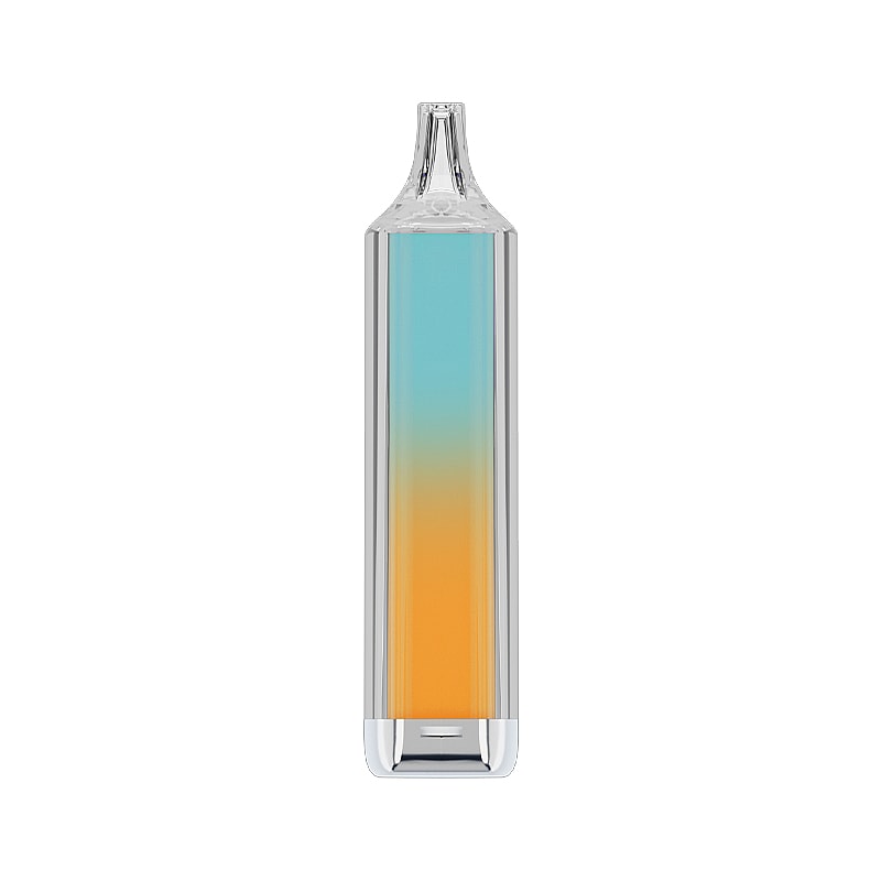 WGA Crystal Pro Max Extra 15K disposable vape in Pineapple Ice flavor, featuring a sleek design with yellow accents, capable of delivering up to 15,000 puffs for an extended vaping experience.