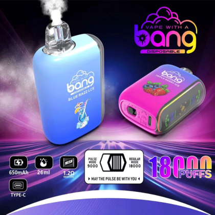 Bang Rocket 18000 Puffs Einweg Vape neue elektronische Zigarette Pod