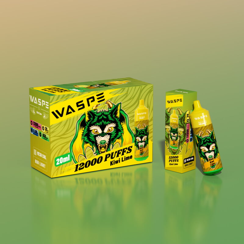 WASPE 12000 Puffs Disposable Vape New Electronic Cigarette Pen