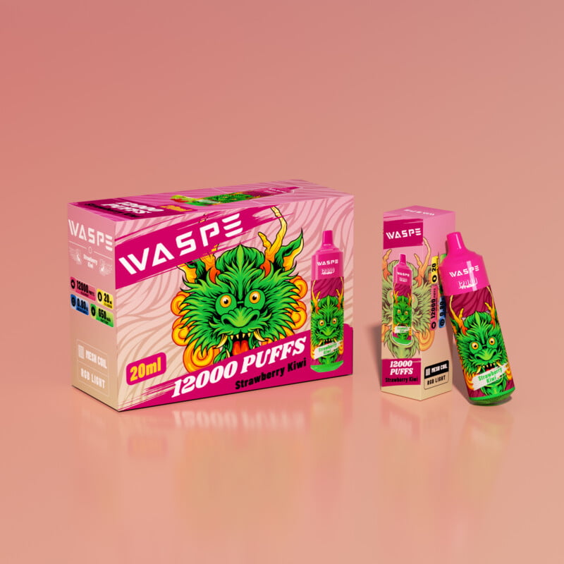 WASPE 12000 Puffs Disposable Vape New Electronic Cigarette Pen