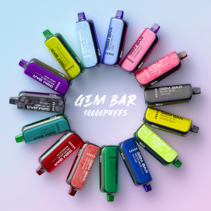 GEM BAR 10000 Puffs Strength 5% Electronic Cigarette Disposable Vape Pen