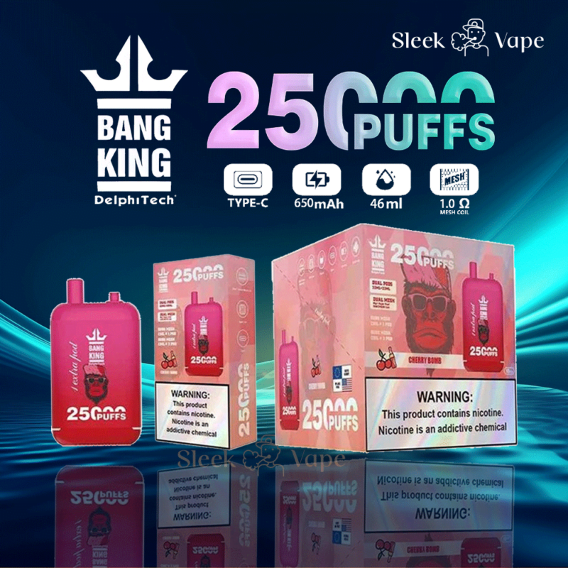 Bang King 25000 Puffs Double Warehouse Disposable Vape Pod