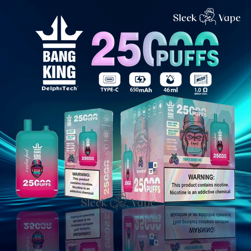 Bang King 25000 Puffs Double Warehouse Disposable Vape Pod