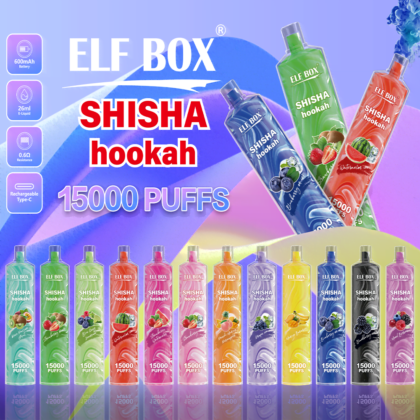 ELF BOX LS15000 Puffs 0% 2% 5% Nikotin Wiederaufladbar Einweg Vape