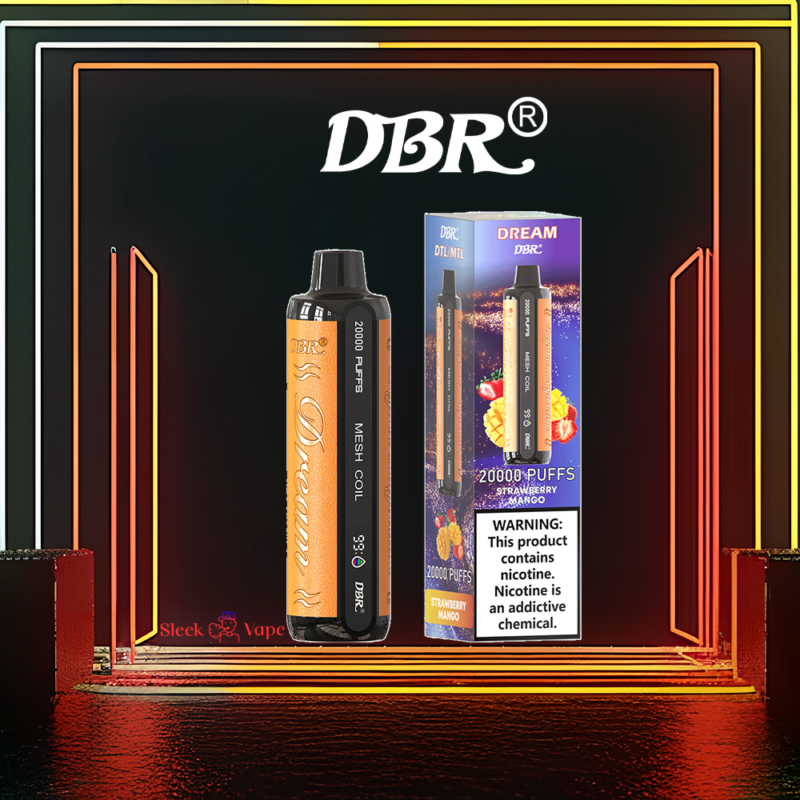 DBR Dream Bar 20000 20K Puffs DTL Leather Disposable Vape Pen