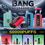Bang Leader 50K Puffs : Dual Flavors Disposable Vape with Display Screen